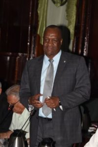 Minister of State, Joseph Harmon